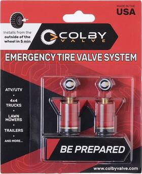 Cv-ev2 Colby Valve Emergency Stem Replacement Red