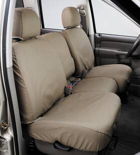 Ss3475pctp Covercraft Industries Seatsaver Custom Seat Cover - Polycotton Taupe