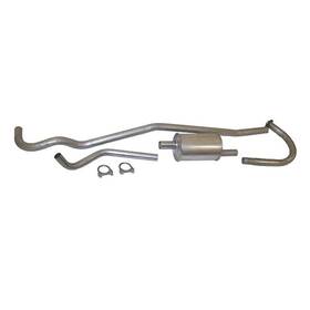 641878k Crown Automotive Jeep Replacement Exhaust Kit Fits 46-71 Cj3 Cj5 Cj5a Cj6 Cj6a Willys