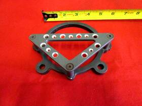 556398 Cv-products Billet Aluminum Fire Bottle Mounting Bracket 4 Inch Nascar