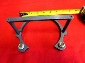 656398 Cv-products Billet Aluminum Fire Bottle Mounting Bracket 5-1/4 Inch Nascar