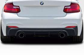 116983 Duraflex F22 F23 3ds Rear Diffuser 1 Piece M Sport Bumper Only Fits Bmw 2-series