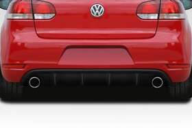 118177 Duraflex Gti Krone Rear Diffuser 1 Piece Fits Volkswagen Golf 10-14