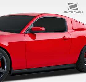 119546 Duraflex R-spec Side Skirt Splitters 2 Piece Fits Ford Mustang 05-14