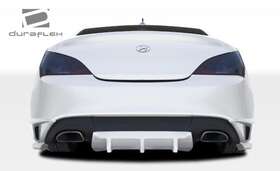 119554 Duraflex Hyundai Coupe 2dr Tp-r Rear Lip Under Spoiler Air Dam With Diffuser 3 Piece