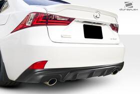 119636 Duraflex Is350 Is250 Am Design Style Rear Diffuser 1 Piece F Sport Models Only Fi