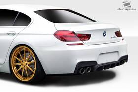 119657 Duraflex M6 F06 F12 F13 Amk Rear Diffuser 1 Piece Fits Bmw 6-series 11-19
