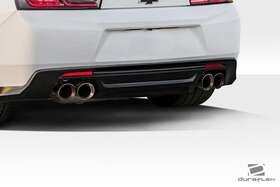 119705 Duraflex Zl1 Look Rear Diffuser 1 Piece Fits Chevrolet Camaro 16-18