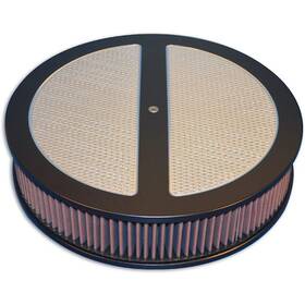 Ms215-69hl Eddie Motorsports Air Cleaner 14 Round Diamond High Light