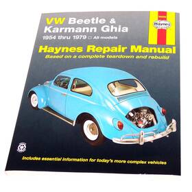 11-1070-0 Empi Haynes Repair Manual For Beetle And Ghia 54-79 Dunebuggy Vw