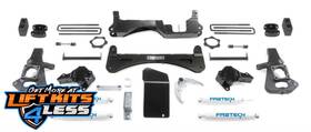 K1045 Fabtech Raised Torsion Suspension Lift System