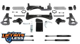 K1045m Fabtech 6 Inch Rts Lift Kit With Stealth Shock For 2001-2010 Gm 2500