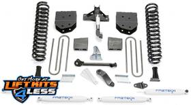 K2118 Fabtech 6 Inch Basic Lift Kit With Performance Shocks For 2008-16 Ford F-250 4wd