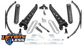 K2128 Fabtech 8 Inch Radius Arm Lift Kit With Shocks For 08-16 Ford F-250/f-350/f-450