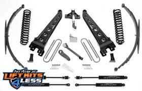 K2128m Fabtech 8 Inch Radius Arm With Stealth Shocks For 08-16 Ford F-250/f-350/f-450