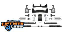 K2183m Fabtech 4 Inch Basic Lift Kit With Rear Stealth Shocks For 09-13 Ford F-150 4wd