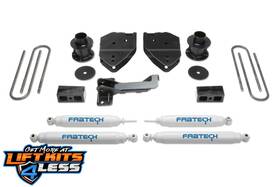 K2213 Fabtech 4 Inch Budget Lift Kit With Performance Shocks For 2017-20 Ford F-250 4wd