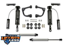 K2246dl Fabtech 2 Inch Uniball Uca Lift Kit With Frt Coilovers For 2015-2020 Ford F-150