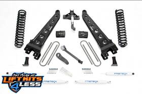 K2253 Fabtech 4 Inch Radius Arm Lift Kit With Performance Shocks For 2017-2021 F-250 Sd