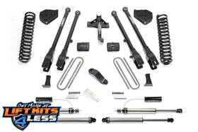 K2292dl Fabtech 4 Inch Link Lift Kit With Shocks For 2017-2021 Ford F-250 Super Duty