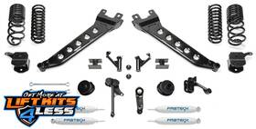 K3156 Fabtech 7 Inch Radius Arm With Coil Springs Perf.shocks For 2014-19 Ram 2500 4wd