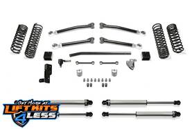 K4117dl Fabtech Trail Lift System For 2018-2022 Jeep Wrangler 4-door Jl 4wd