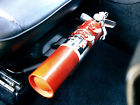 911-964-993-944 Fe02black-1041 Rennline Power Seats Fire Extinguisher Mount Black