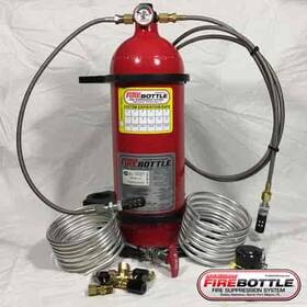 Amrc-1002 Fire Bottle Automatic/manual Pull System 18.95 X 5.25 Two Autom