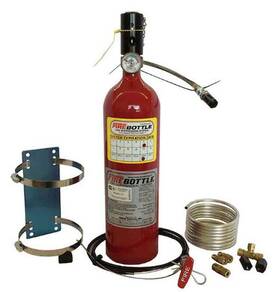 Fire Bottle Amrc-500 Automatic/manual Pull Extinguisher System 5 Lbs