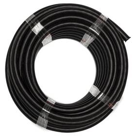 20an Flo Supply 841400177721 Black Nylon Covered Stainless Steel Braided Hose - Synthetic Ru