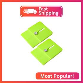 Foshio Fm650-651gr Green Edge Wrap Cutting Template Tool 2 Pack Precise Measurement Adjusta