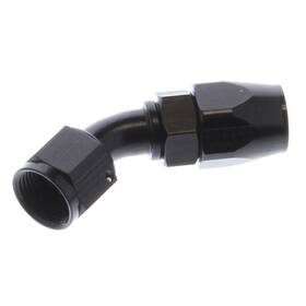 104510-bl Fragola Performance Systems Hose End Reusable 45 Deg -10 An To Female Black Ea