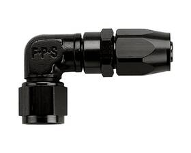 109120-bl Fragola Performance Systems -20an X 90 Degree Low Profile Forged Hose End - Black