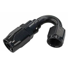 115006-bl Fragola Performance Systems Hose End Reusable 150 Deg -6 An To Female Black Ea