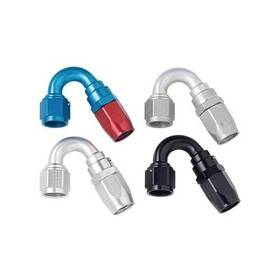 115008-bl Fragola Performance Systems Hose End Reusable 150 Deg -8 An To Female Black Ea
