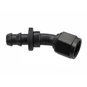 203008-bl Fragola Performance Systems Hose End Socketless 30 Deg -8 An To Female Black Ea