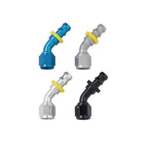 204508-cl Fragola Performance Systems Hose End Socketless 45 Deg -8 An To Female Ea