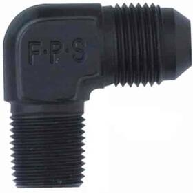 482208-bl Fragola Performance Systems -8 X 3/8 Mpt 90 Adapter Black