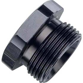 491980-bl Fragola Performance Systems 7/8-20 Inlet Plug -blank Black