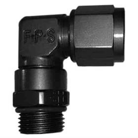 499007-bl Fragola Performance Systems -8 Female Nut X 9/16-18 6 O-ring 90 Deg Sw