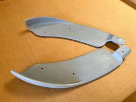 46387 Freedom Design 98-04 Vw New Beetle Front Spoiler Splitter Winglet P/n Nos
