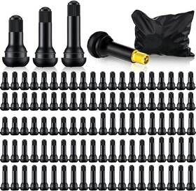 Ck-frienda-12483 Frienda 100 Pcs Tire Valve Stems Tr412 Tr413 Tr414 Black