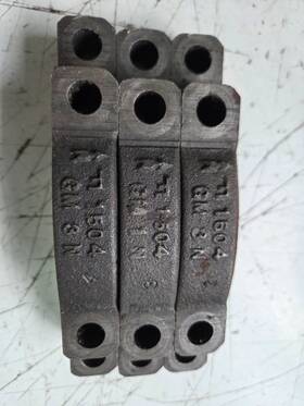 Ng20 Gm Nodular Iron 400 Small Block Chevy 4-bolt Main Caps Great Shape