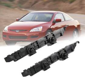 1042116 Havgufil Pair Front Left And Right Bumper Bracket 2003-2007 Accord Black