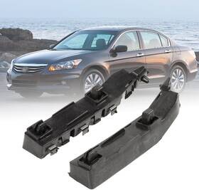 71193 Havgufil 71198 Front Bumper Bracket Left And Right For 2008-2012 Accord Black