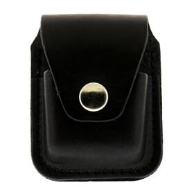 Csh1003 Hot Leathers 192359810857 Black Leather Lighter Case
