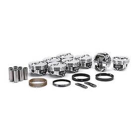 Ic842.030 Icon Forged Pistons Bbm Dished Piston Set 4.350 Bore -26.7cc