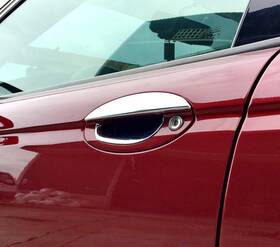 Jr801-09c Idfr Jaguar X-type 2008 2009 Chrome Decorative Cover For Door Handle