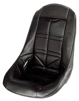 150-121-01 Jaz Products Seat Cover - Low-back Snap-on Vinyl Black Pro Stock