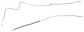 13771 Jegs Main Fuel Line 1970-1972 Buick Skylark Gs Fits Convertible Models Tan